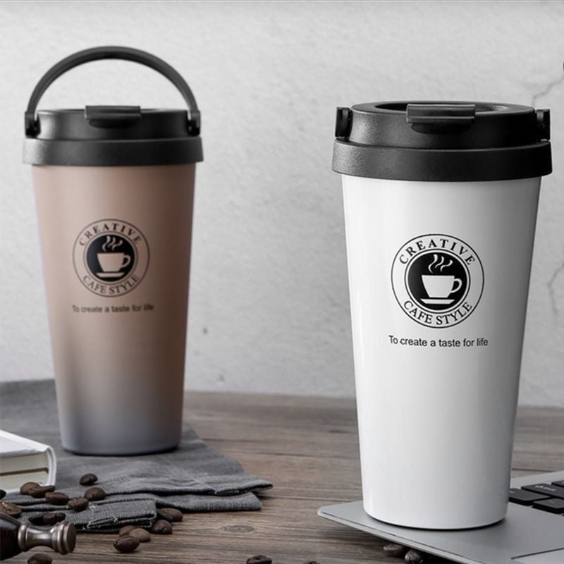 Nova — 500 ml Insulated Coffee Mug with Spill-Proof Lid