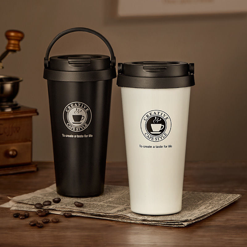 Nova — 500 ml Insulated Coffee Mug with Spill-Proof Lid