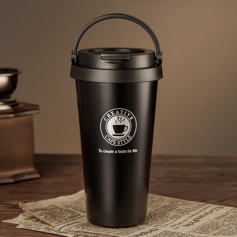 Nova — 500 ml Insulated Coffee Mug with Spill-Proof Lid