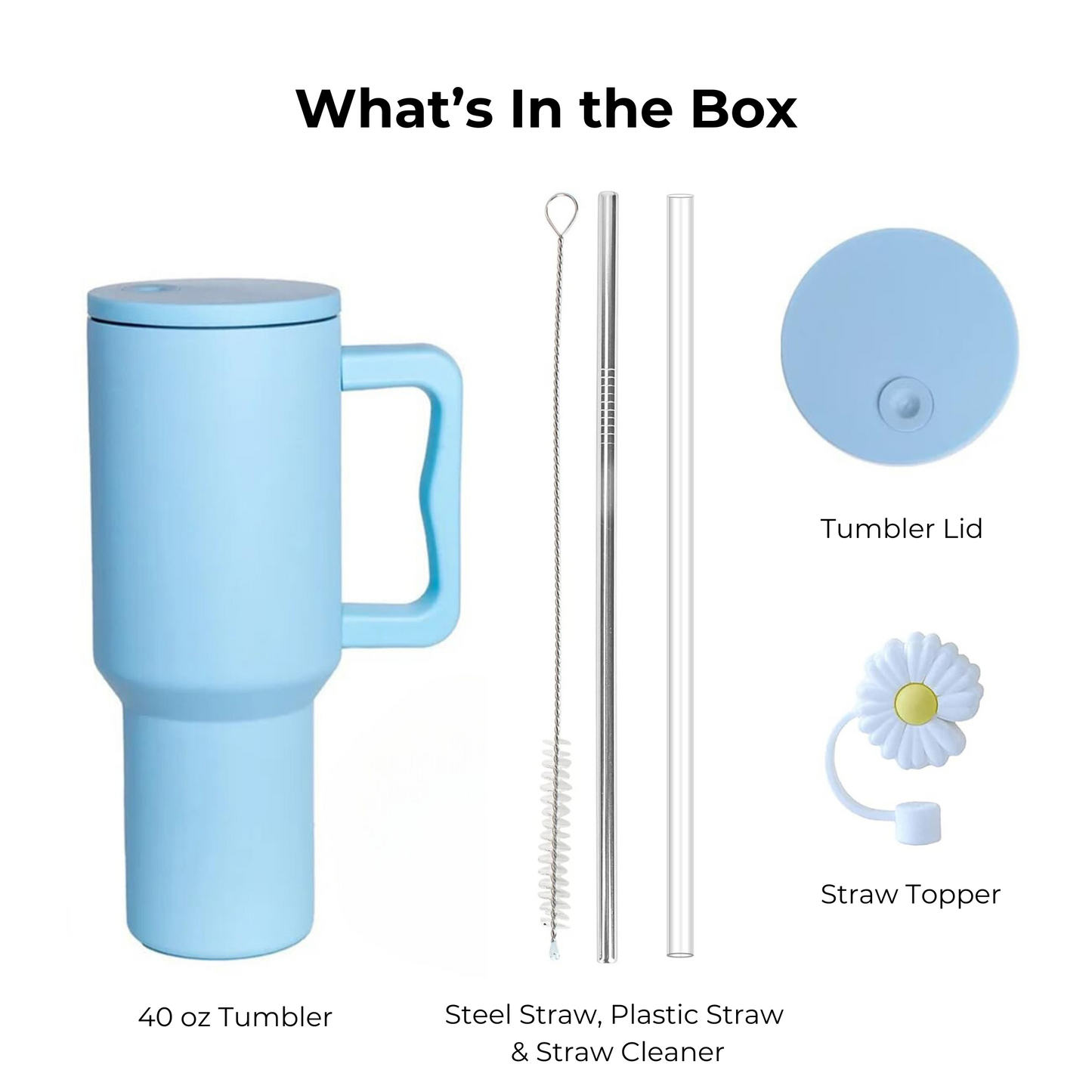 Cheer 2.0 — 1200ml Leak Resistant Tumbler With Handle, Straw and Lid