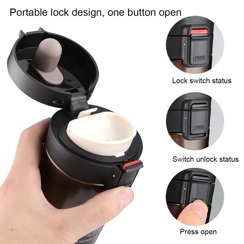 Crisp — 380ml Leakproof Coffee Travel Mug