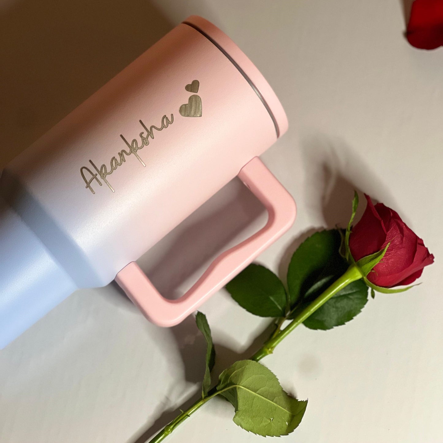 Personalized Cheer 2.0 — 1200ml Leak Resistant Tumbler With Handle, Straw and Lid