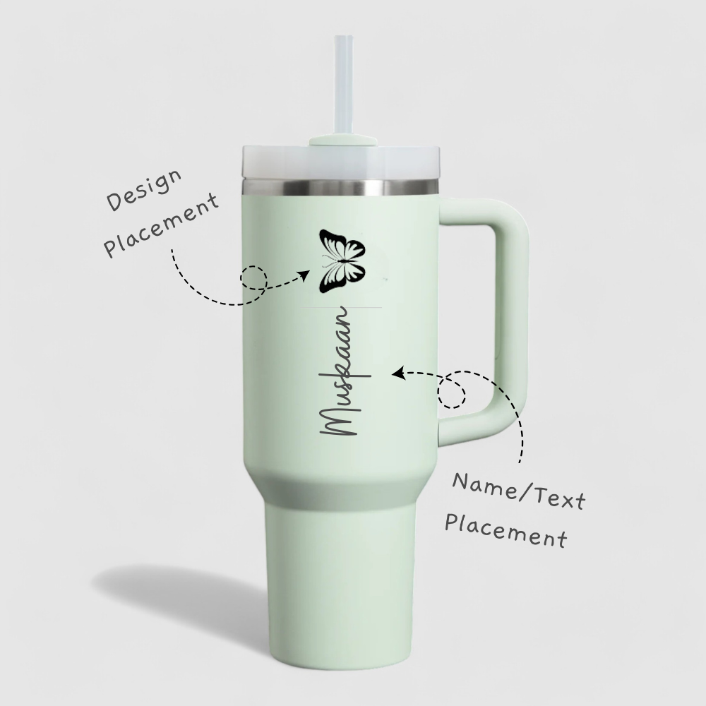 Emojis Personalized Tumbler - Cheer | Special Designs For Valentine Gifts