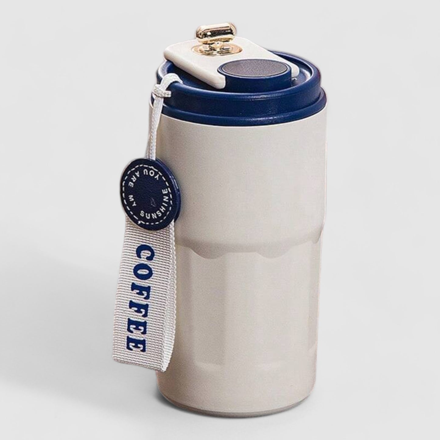 Glimmer — 420 ml Insulated Coffee Mug With Belt