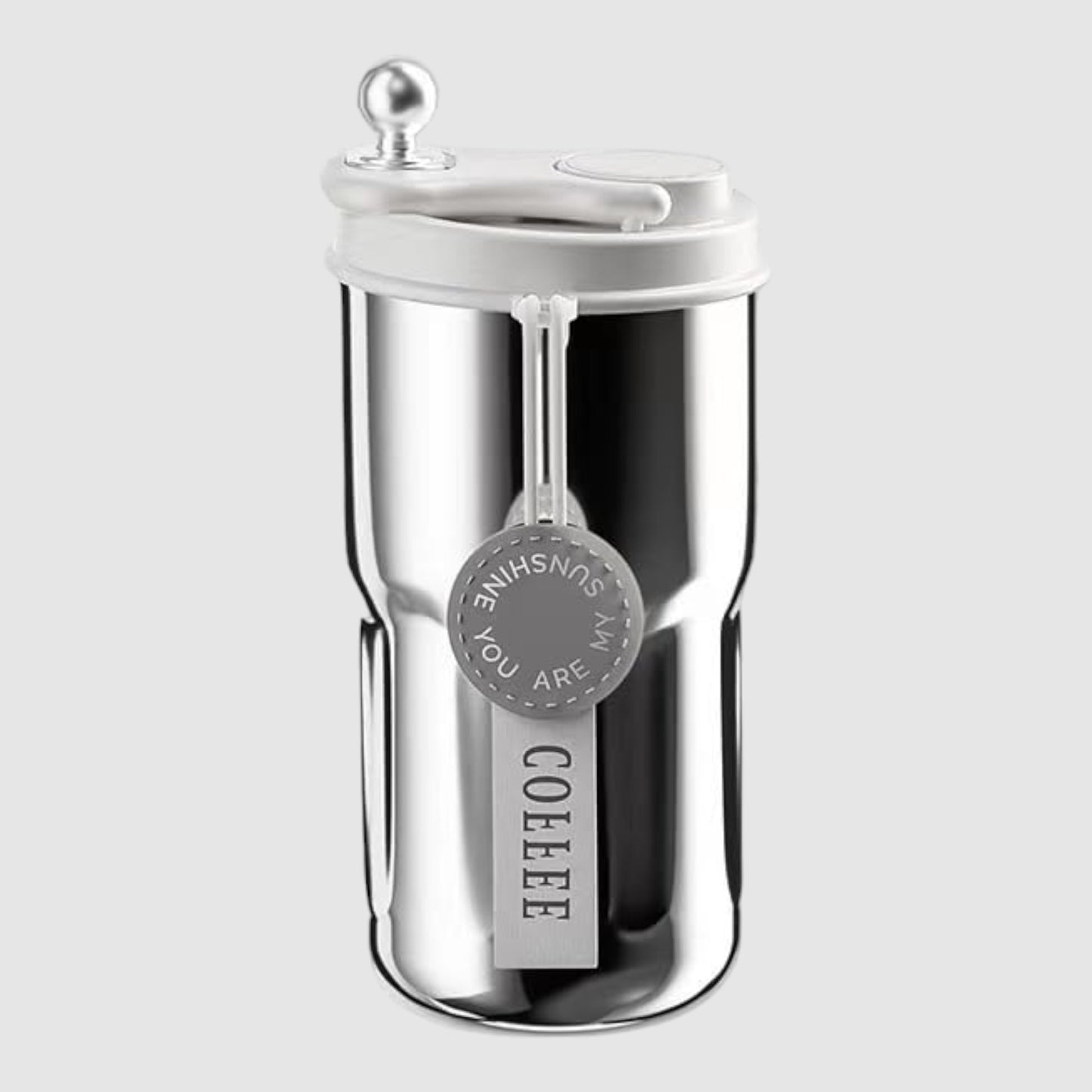 Glimmer — 420 ml Insulated Coffee Mug With Belt