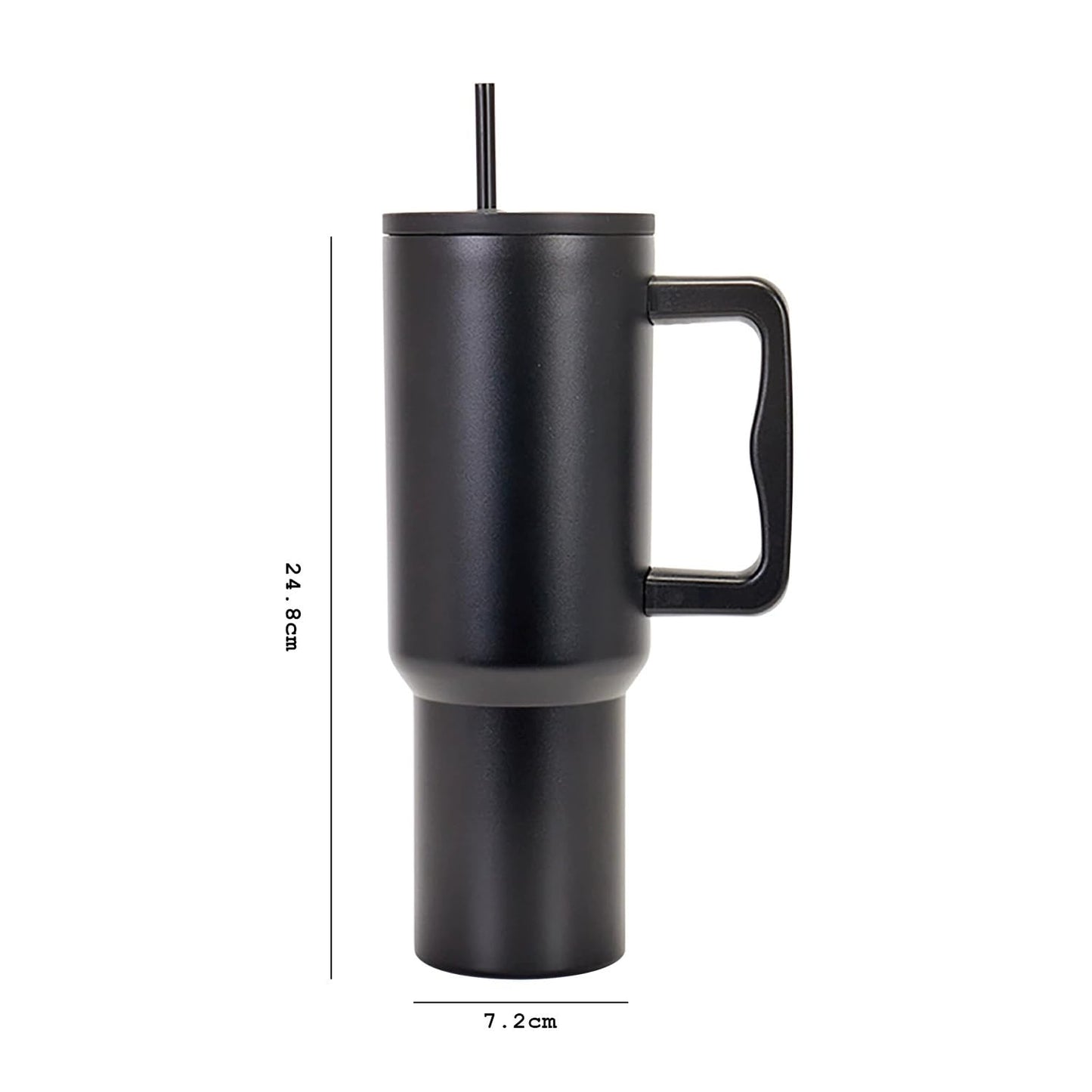 leak proof tumbler with lid and straw large size