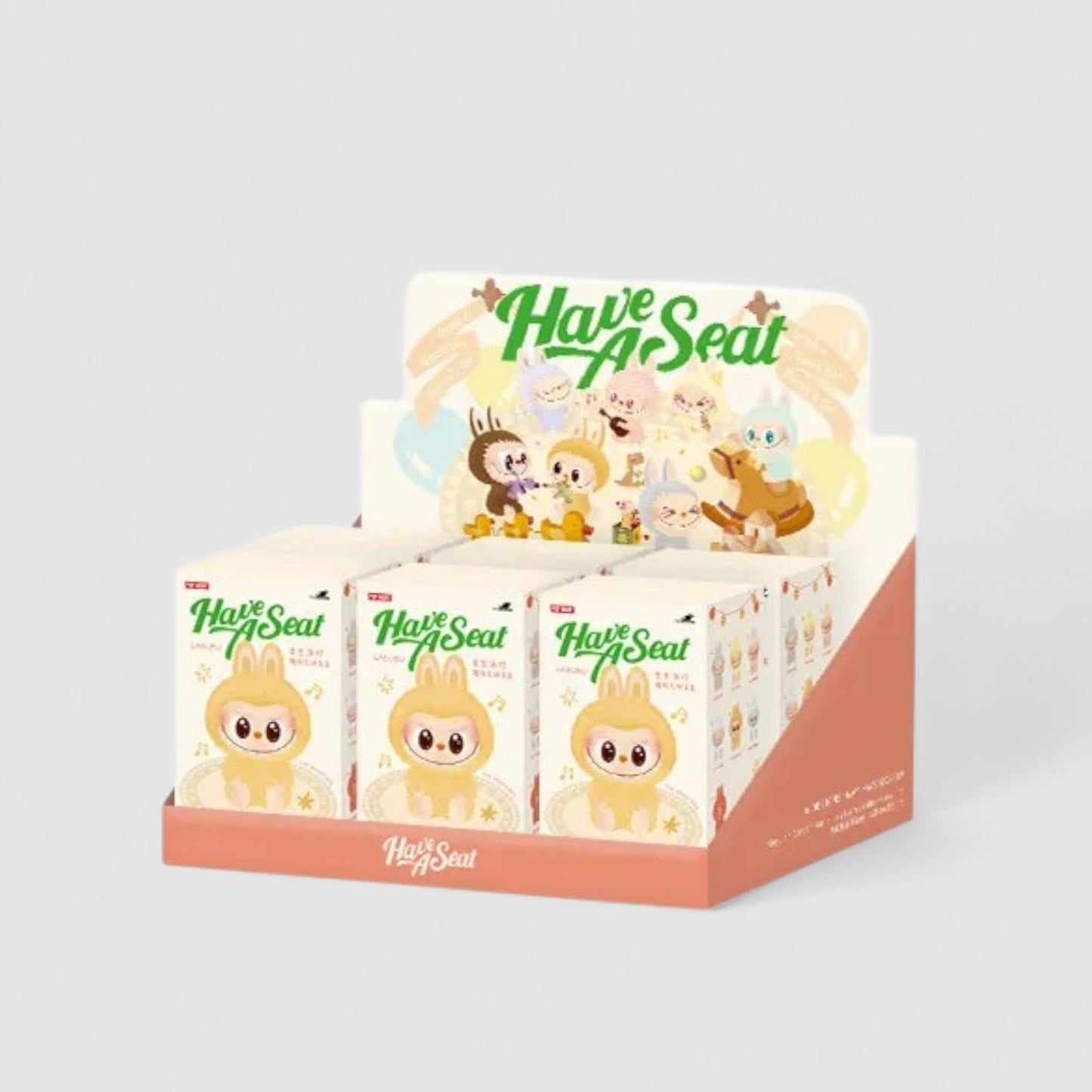 Labubu The Monsters Have a Seat Vinyl Plush – Limited Edition Designer Toy (1 Pc Sealed Pack)