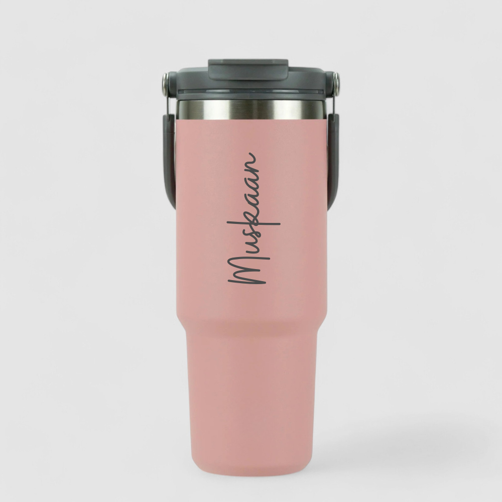 Personalized Eclat 2.0 — 2-way sip, 900ml Tote Tumbler