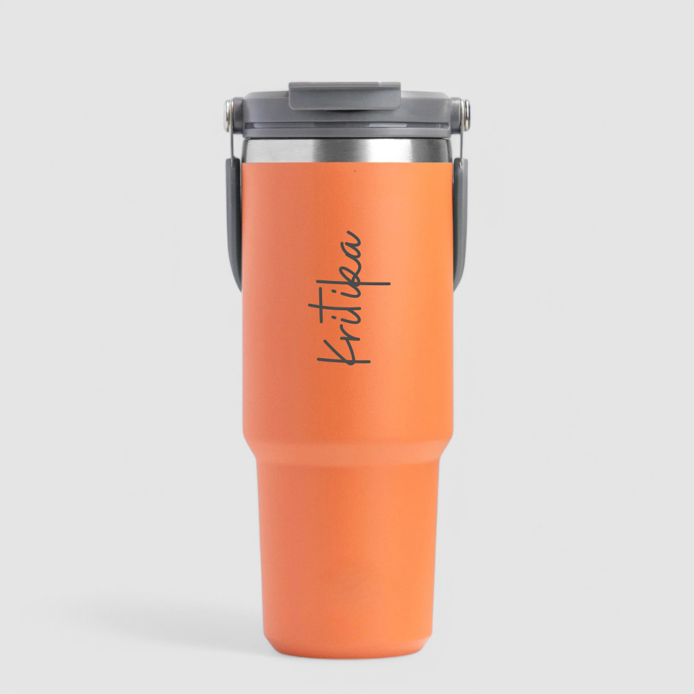Personalized Eclat 2.0 — 2-way sip, 900ml Tote Tumbler