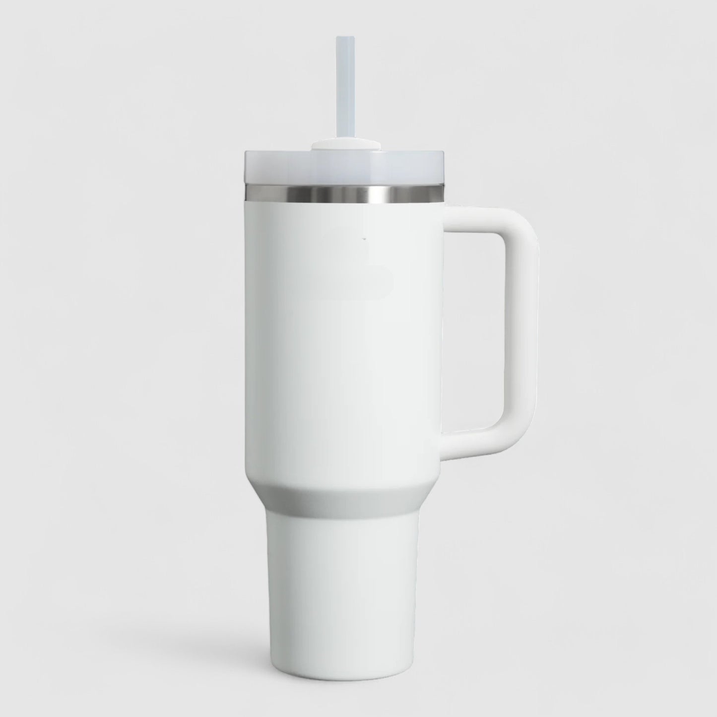 Birth Flower Personalized Tumbler With Straw, Lid and Handle | Ideal Personalized Gifts for Loved One
