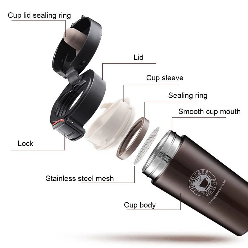 Crisp — 380ml Leakproof Coffee Travel Mug