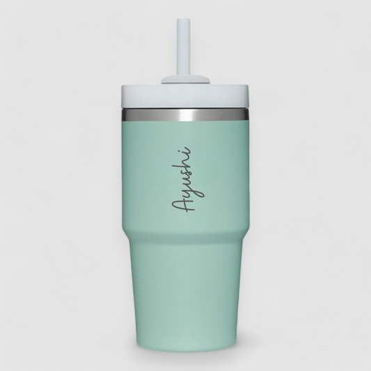 Personalized Verve - Custom Coffee Tumbler With Straw And Lid 100% Insulated, Suitable For Travel