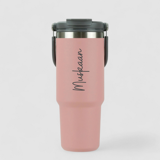 Personalized Eclat 2.0 — 2-way sip, 900ml Tote Tumbler