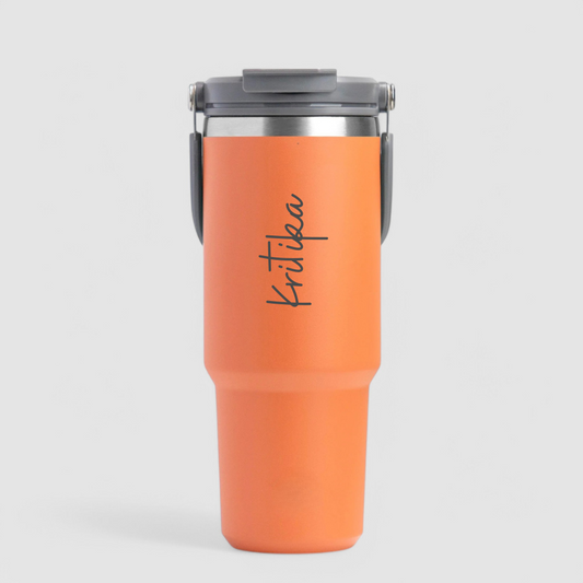 Personalized Eclat 2.0 — 2-way sip, 900ml Tote Tumbler